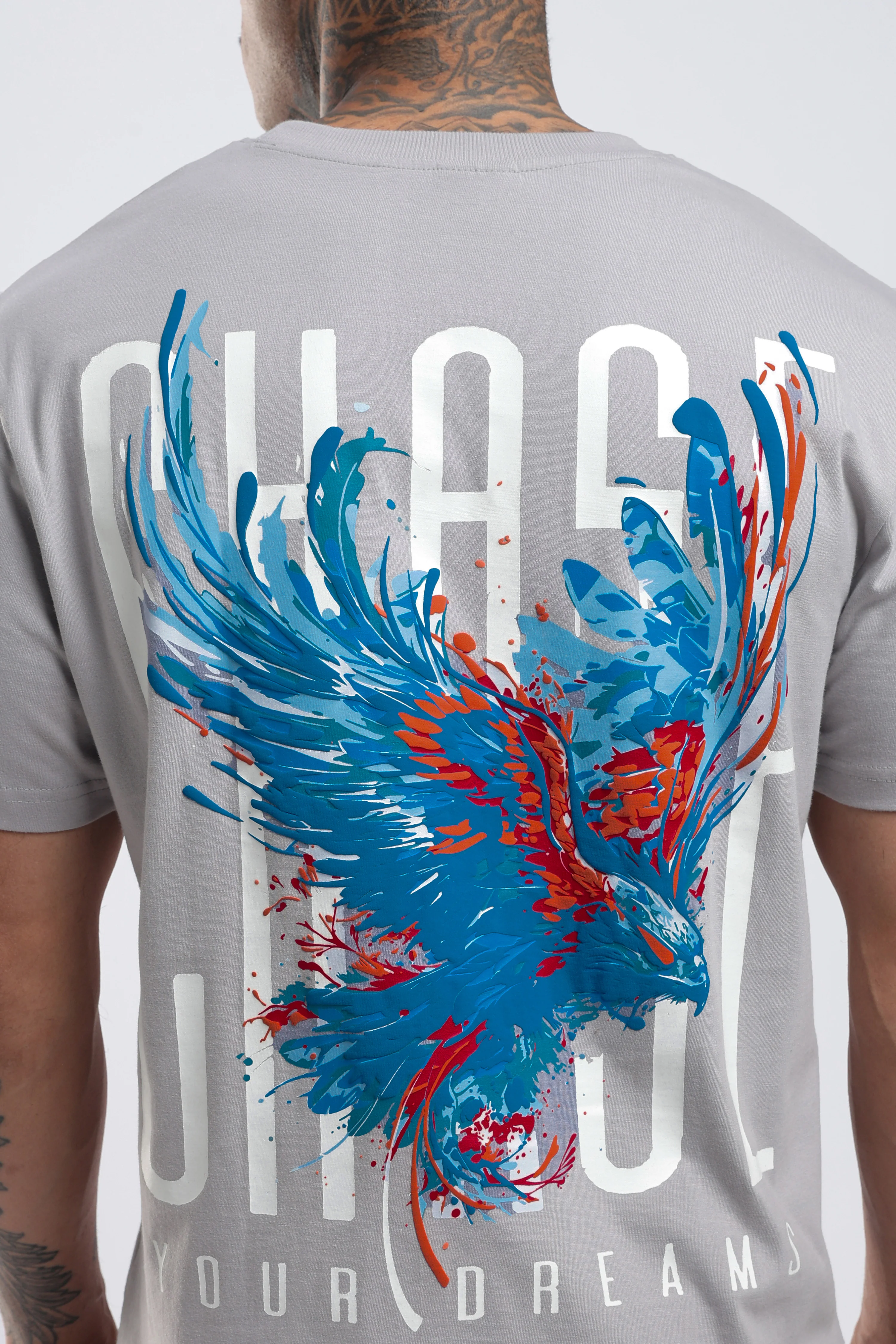 Chase Grey Relaxed Fit T-Shirt - Image 10