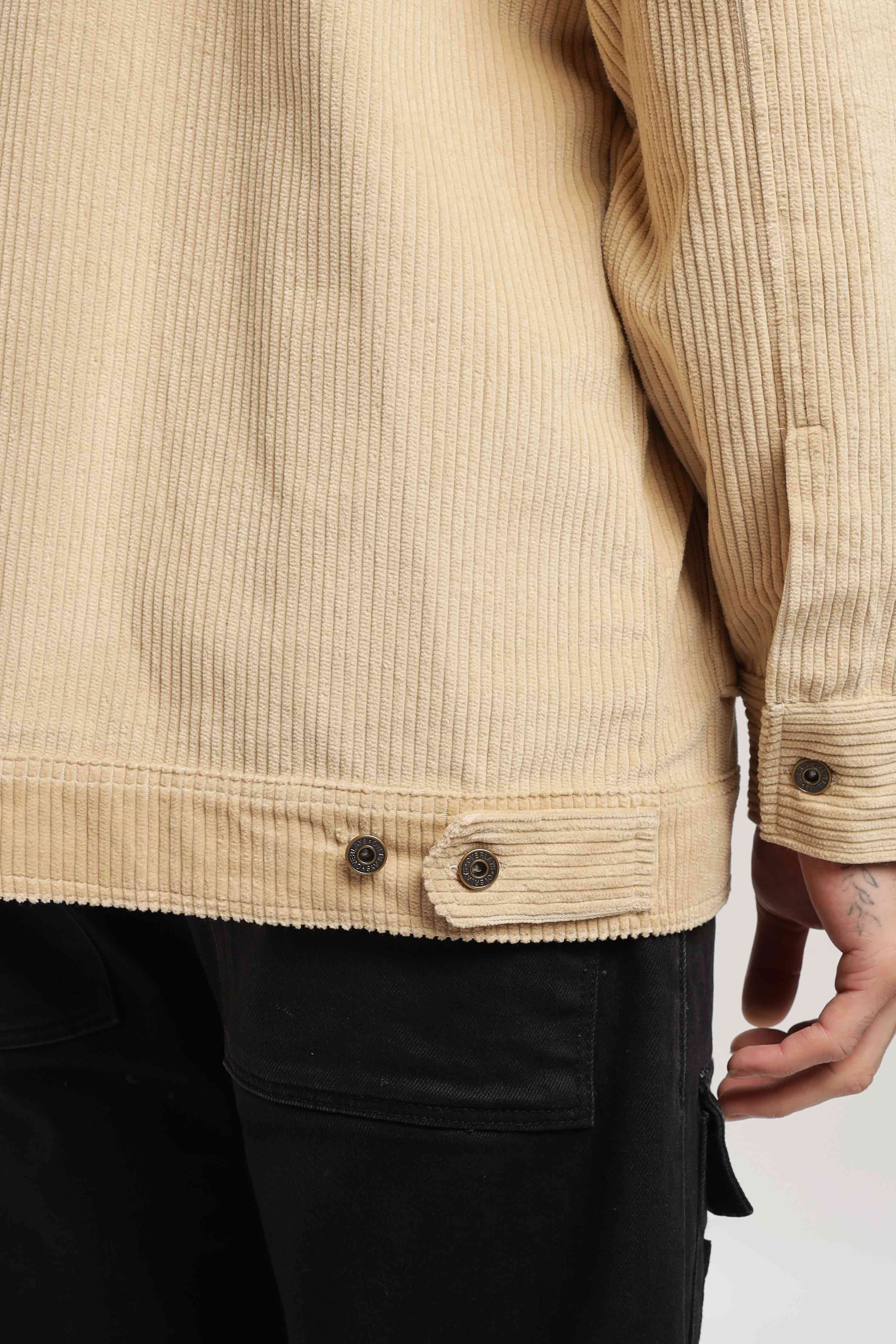 Fawn Textured Corduroy Shaket - Image 12