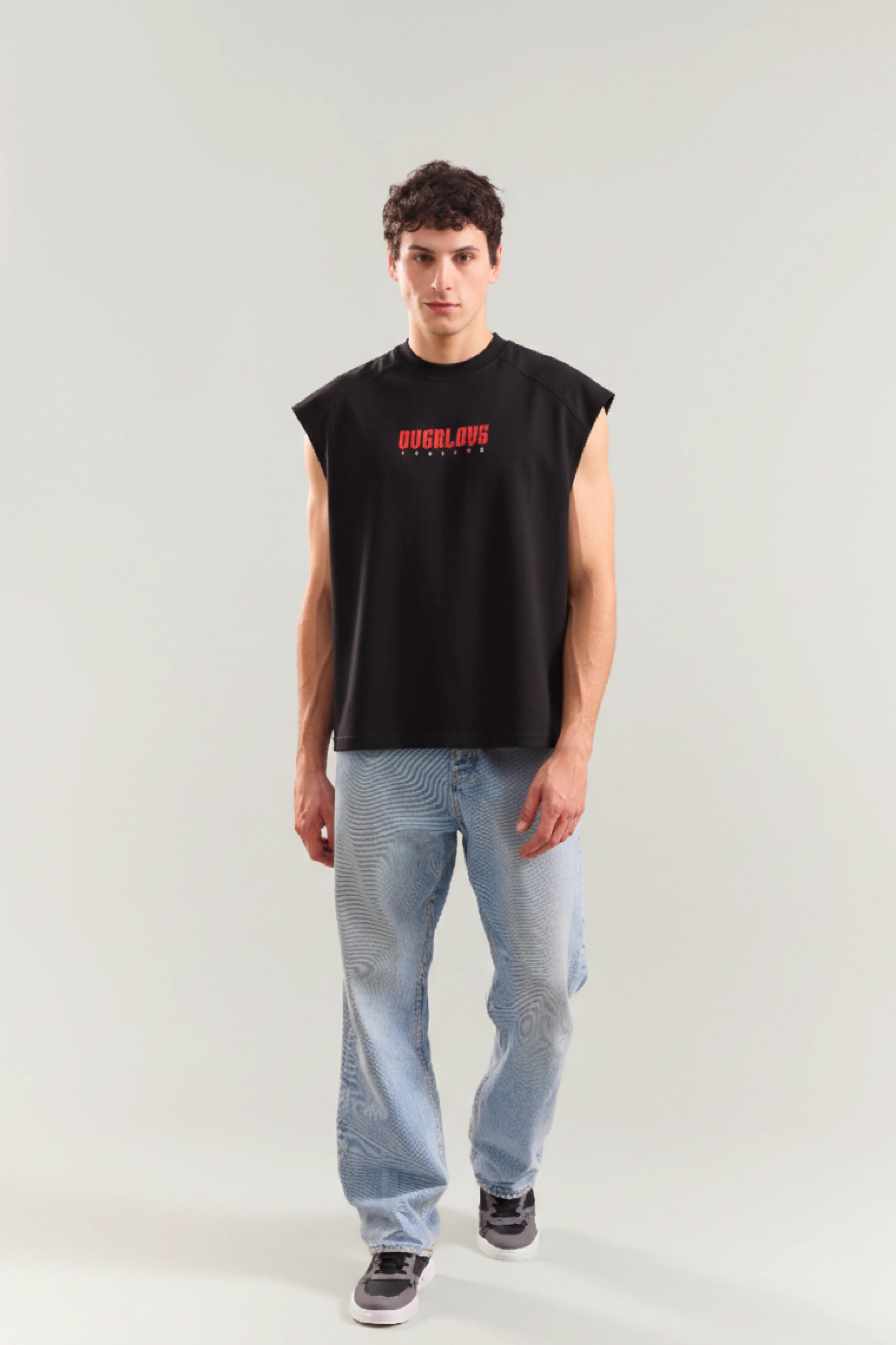 Hawk Eye Sleeveless Black Tank Top - Image 6