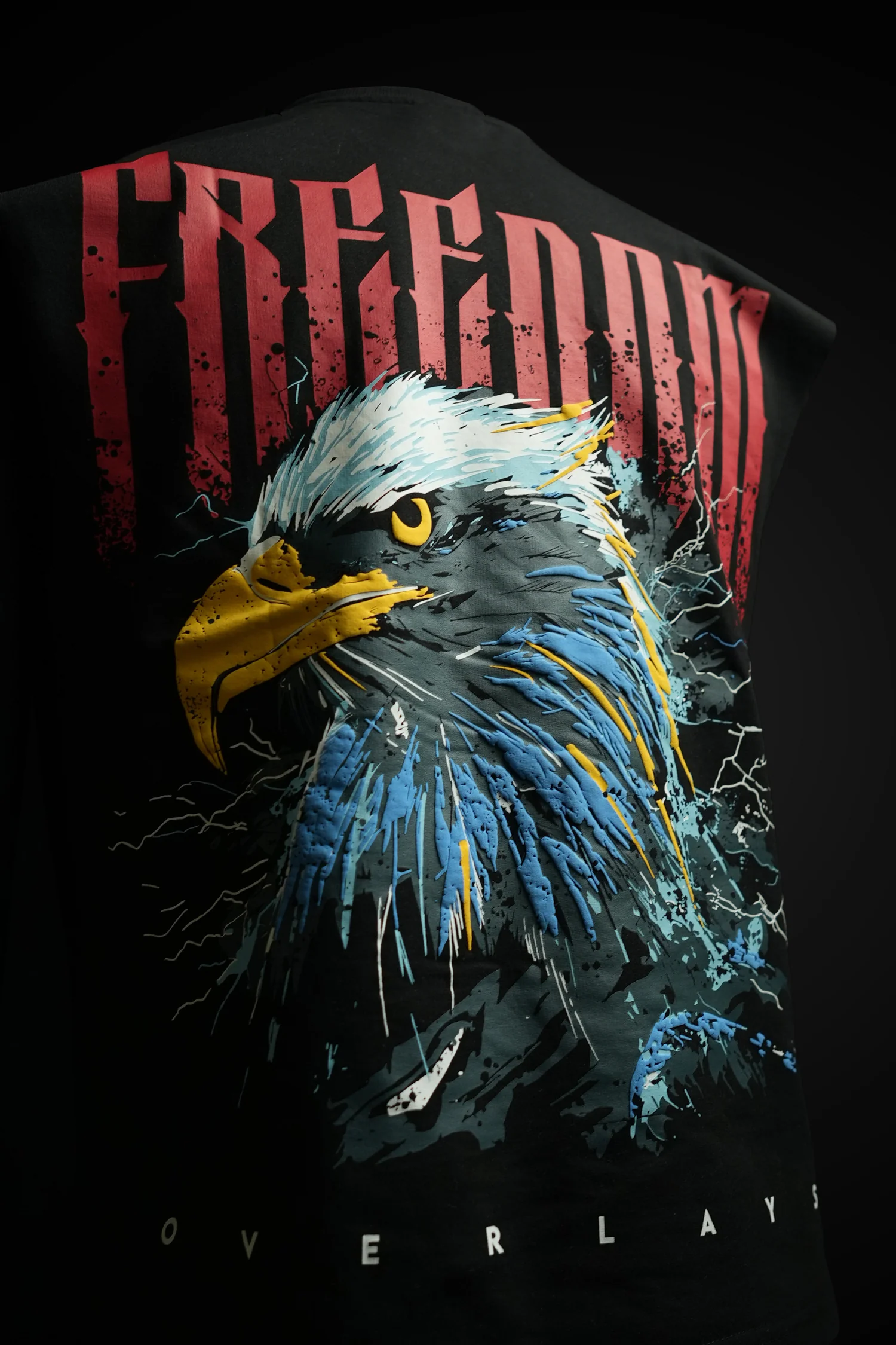 Hawk Eye Sleeveless Black Tank Top - Image 7