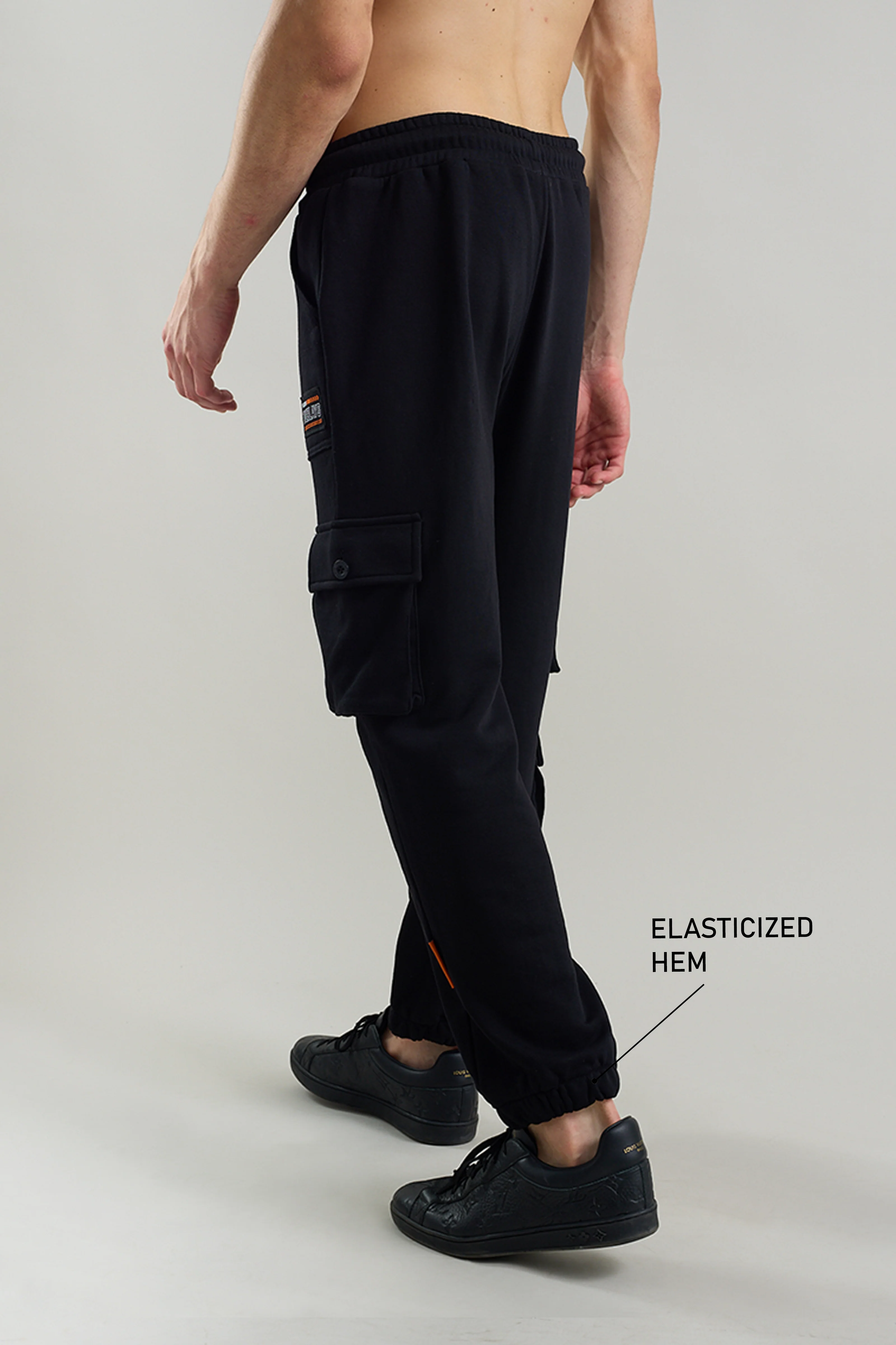 Heavy Weight Combat Black Joggers - Image 7