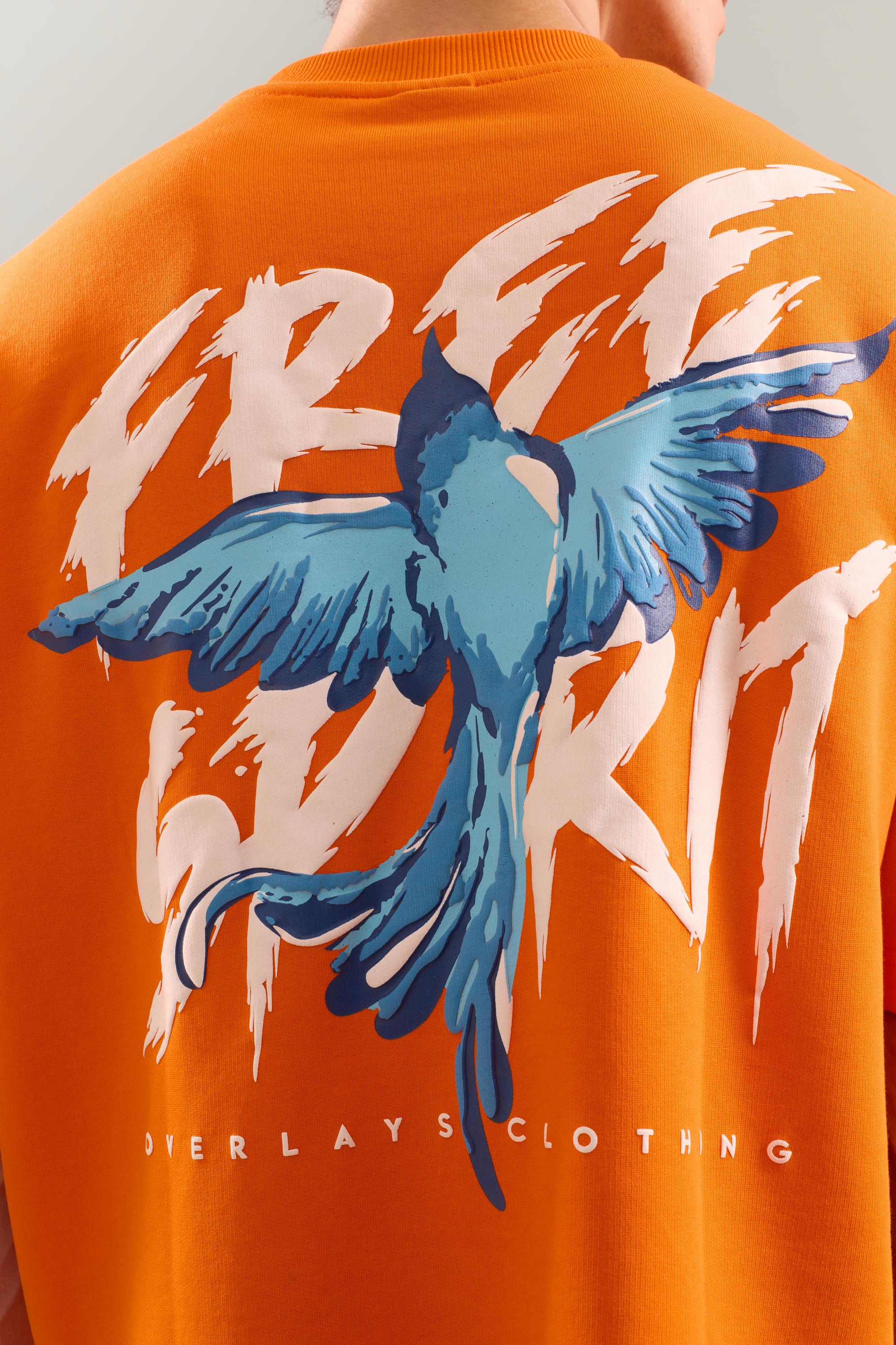 Heavy Weight Free Spirit Arc Oversized T-shirt - Image 7